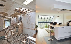 avant/après rénovation cuisine